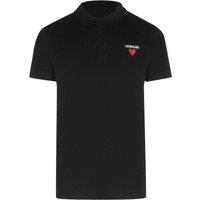 Love Moschino Men's Short Sleeve Polo Shirt in Black | Size: XL