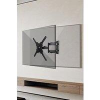Living and Home Metal TV Monitor Wall Mount Bracket for 32-52in Screens in Black