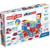 Geomag Magicube Magnetic Shapes Word Builder - 79 Pieces | Size: 1 Pack