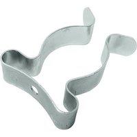 Forgefix Tool Clips 1In Zinc Plated (Bag 25) in Silver