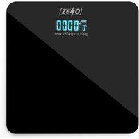 NESTLUNE Black SCALES WEIGHING DIGITAL LCD ELECTRONIC HOME BODY | Size: 100 cm x 60 cm