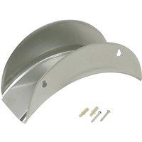 NESTLUNE Heavy Duty Wall Mounted Garden Hose Pipe Hanger in Silver | Size: 1kg