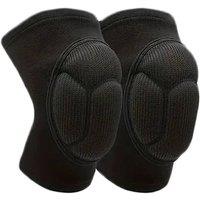 NESTLUNE 2 Pairs Pro Knee Pads Construction Comfort Leg in Black | Size: 10