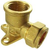 NESTLUNE outdoor garden watering brass bib tap with 15mm copper in Gold | Size: 10000mm x 520mm