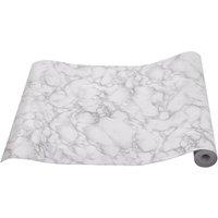 PAWNORA Waterproof Vinyl Flooring Marble Effect-2 in White
