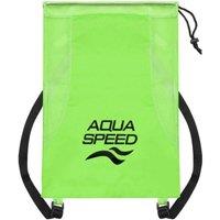 Aqua Speed Men's Large Mesh Pool Backpack | Ventilated Bag for Wet Gear Storage in Green
