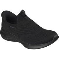 Skechers Women's Ultra Flex 4.0 Pure Dream Trainer in Black | Size: 5