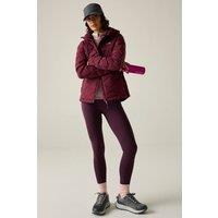 Regatta Women's Hooded Deyla Quilted Jacket in Plum | Size: 14