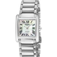Gevril Women's Regina Swiss Watch White MOP Dial Watch in Silver