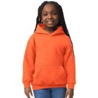 Gildan Heavy Blend Hooded Sweatshirt in Orange | Size: 12-13 Years