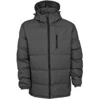 Trespass Men's Clip Padded Jacket in Dark Grey | Size: 3XL