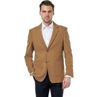XPOSED Men's Sean Wool Blend Stretch Tweed Jacket in Brown | Size: 38