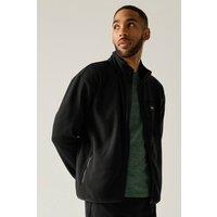 Regatta Men's Frankie Full Zip Fleece in True Black | Size: 4XL