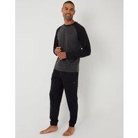 threadbare Men's Raglan Sleeve Pyjama Set | Size: Large