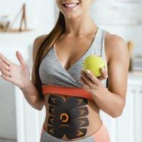 Bodi-Tek Ab Trainer EMS AB Stimulator & Toning Belt in Black
