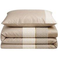 Intimates Pandora Duvet Cover & Pillowcase Set with Jacquard in Cream | Size: Double