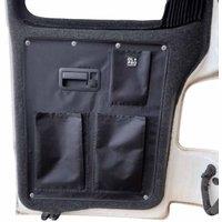 Olpro Left Side VW T5/T6 Rear Barn Door Storage Organiser in Black
