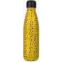 Tache Cheetah Water Bottle - Yellow/Black in Yellow