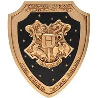 Warner Bros Harry Potter Alumni 3D Wall Art Hogwarts Crest Shield in Gold