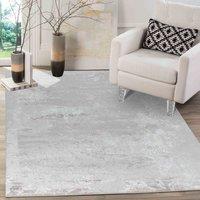 Smart Living Modern Serenity Thick Area Rugs for Bedroom, Living Room, Hallway Runner in Stone | Size: 80 cm x 150 cm