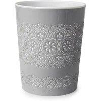 PAWNORA 9 Liter Waste Rubbish Paper Bin LIGHT GREY