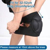 FLAVORA 1 Pair Construction Comfort Leg Protectors Work Safety in Black | Size: 10