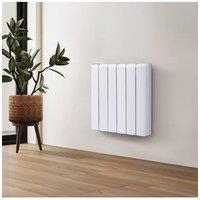 H&O Direct 1500W Electric Ceramic Radiator Space Heater with WIFI in White