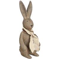 Love Lace Winter Bunny Rabbit - Small in Brown