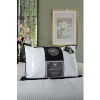 The Lyndon Company Soft as Down Baffle Wall Pillow with Down-Alternative Fill in White | Size: Standard