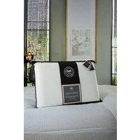 The Lyndon Company Firm Support Memory Foam Pillow with 100% Polyester Cover in White | Size: Standard