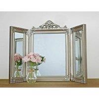 Marco Paul Silver Dressing Table Mirror Vanity Mirror Dressing Table Mirror