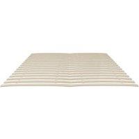 Berkfield Home Slatted Bed Bases with 34 Slats 2 pcs 80x200 cm in Light Tan