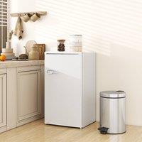 EONLION White Under Counter Fridge 85L Retro Freestanding | Size: 100 cm