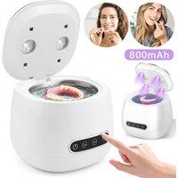 FLAVORA Sonic Dental Pod Aligner Retainer Cleansing Machine in White | Size: 100 cm x 15 cm