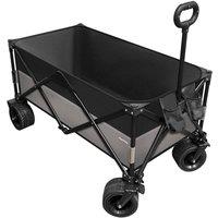 Kelvenix 220L Foldable Utility Trolley Camping in Black