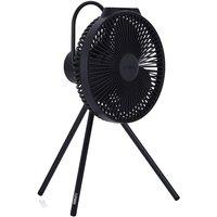 Claymore V1040 High-Performance Remote Operable Portable Fan in Black