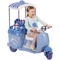 Huffy Disney Frozen Ice Cream Kart Children's Electric Ride-on in Light Blue