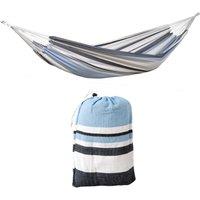 Amazonas Salsa Double Garden Hammock - Weather-Resistant EllTex Fabric - Brazilian Style - 150kg in Blue