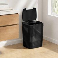 STILVORA 15L Sensor Bin with Touchless & Manual Opening in Black