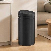STILVORA 30L Sensor Bin with Touch-Free Opening in Black