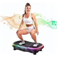 Armadadeals Vibration Plate LED in Black