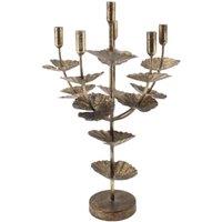 Minster Candle Holder - Metal - L34 x W36 x H57 cm - Gold