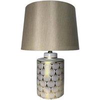Minster 65 x 43 cm Lamp & Shade - Ceramic - L33 x W43 x H65 cm in Brown