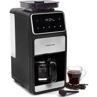 Andrew James Coffee Maker with Grinder in Black