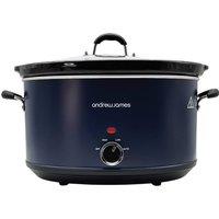 Andrew James 8L Premium Slow Cooker in Blue