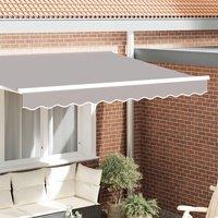 Berkfield Home Awning Valance for 2.5 m Frame Light Grey 2.3x0.2 m