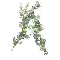 KDMD Eucalyptus & White Berry Garland 150cm in Green