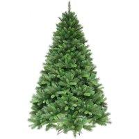 KDMD Deluxe Evergreen Spruce Christmas Tree 7.5 ft in Green