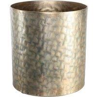 KDMD Apollo Cylinder Antique Gold Pot 22cm