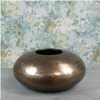 KDMD Bronze Mayfair Pebble Large Brass-Style Vases